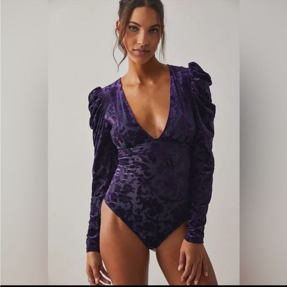 Free People Magic Hour Bodysuit Nwt M - Picture 1 of 11